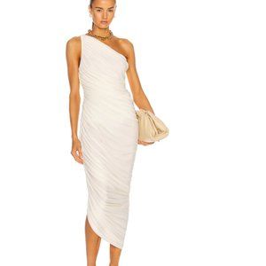 Norma Kamali Diana Dress White size small